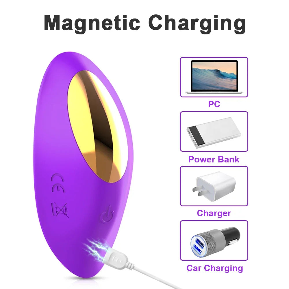 Vibrador de Calcinha Pequeno ponto Gê