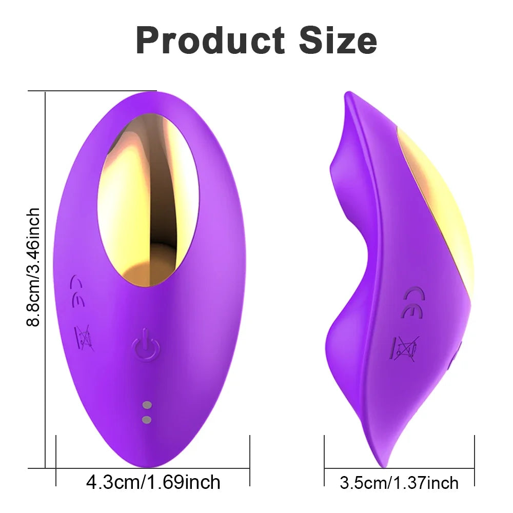 Vibrador de Calcinha Pequeno ponto Gê