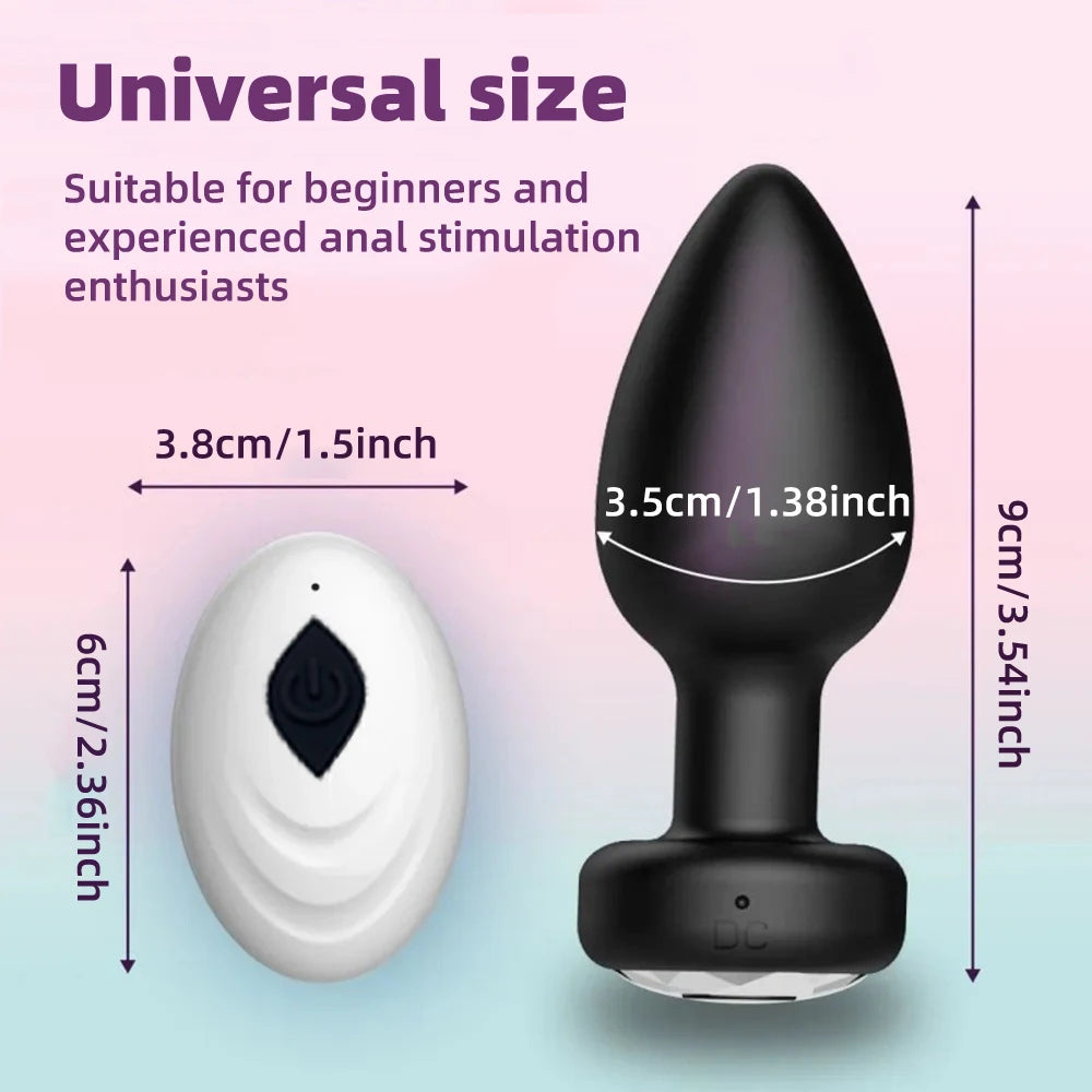 Plug Anal - Vibrador