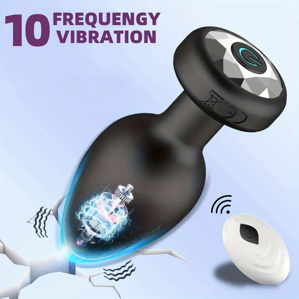 Plug Anal - Vibrador