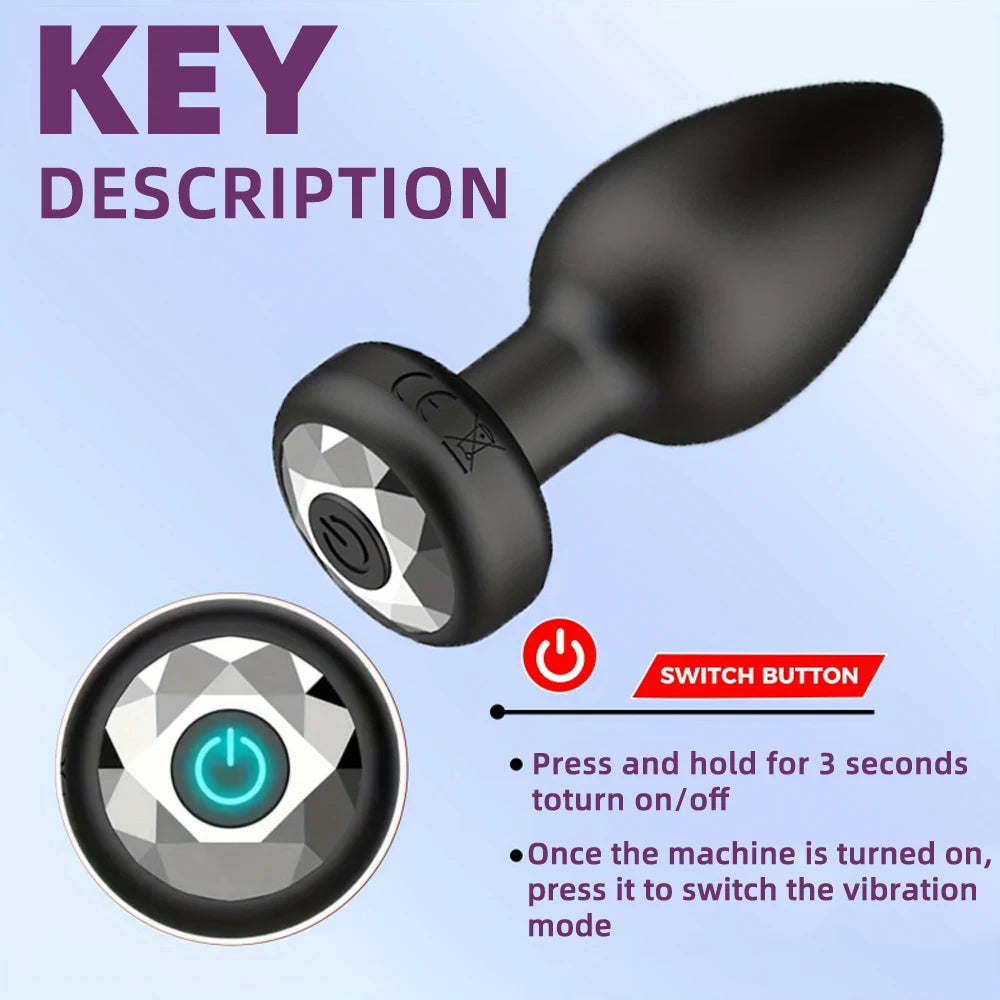 Plug Anal - Vibrador